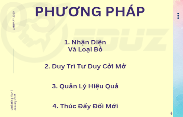 3. Phương pháp vận dụng